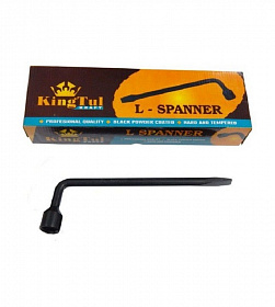 На сайте Трейдимпорт можно недорого купить Ключ балонный Г-образный 17мм KingTul kraft KT-25017. 